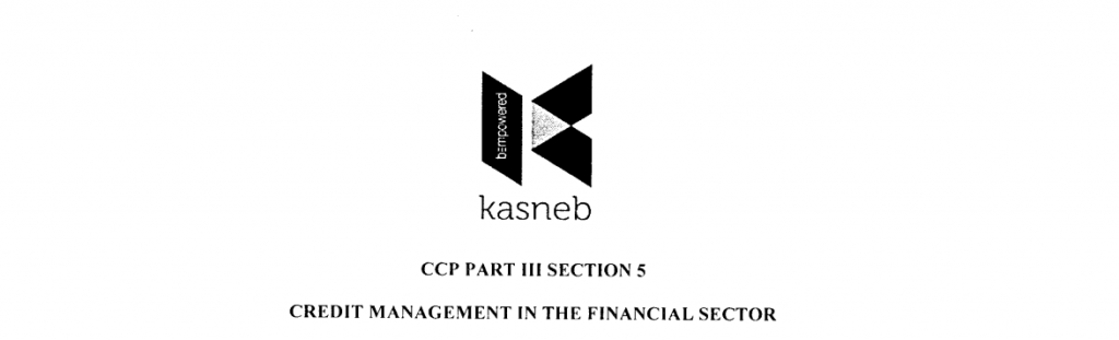 Credit management CCP notes and past papers