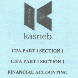 KASNEB Financial Accounting Past Papers and answers