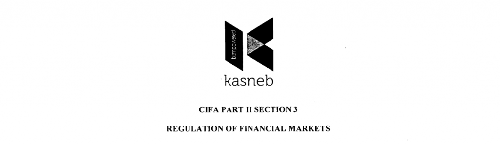 Regulations of financial markets notes and past papers