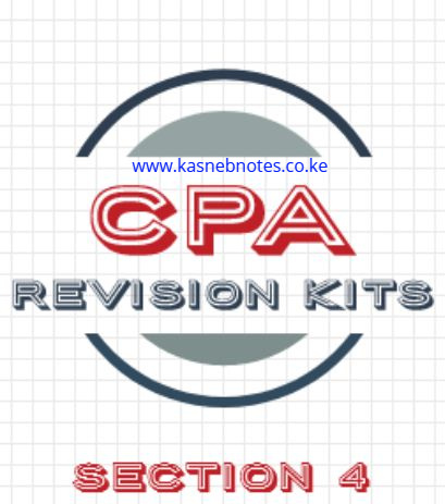 CPA Section 4 revision kits kasneb questions and answers
